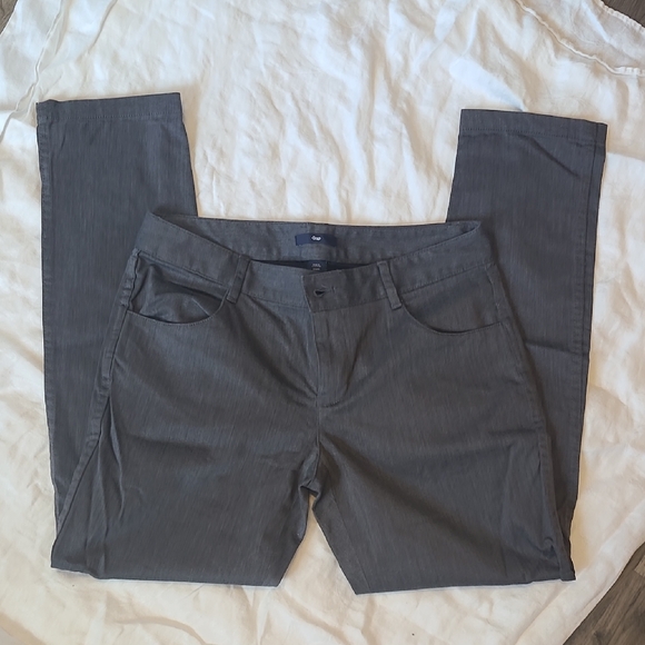 GAP Pants - GAP Gray Straight Leg Pants Versatile Style
